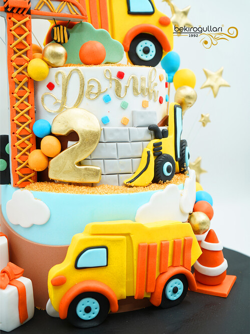 İş Makinesi Tasarım Pasta