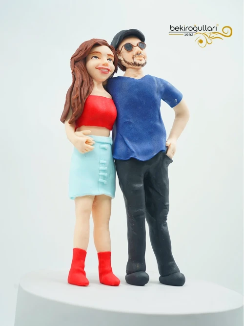Kadın ve Erkek Figür Pasta