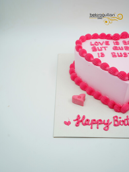 Kalp Detaylı Naked Pasta