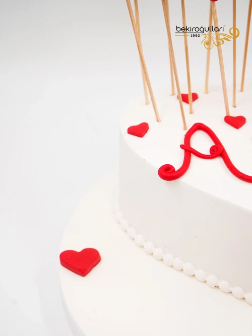 Kalp Model Tasarım Butik Pasta