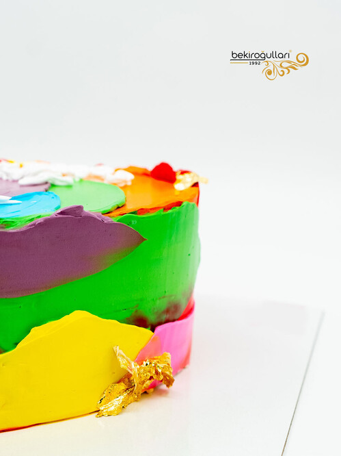 Kalp Naked Sıvama Pasta