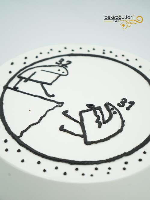 Karikatür Çizimli Naked Pasta