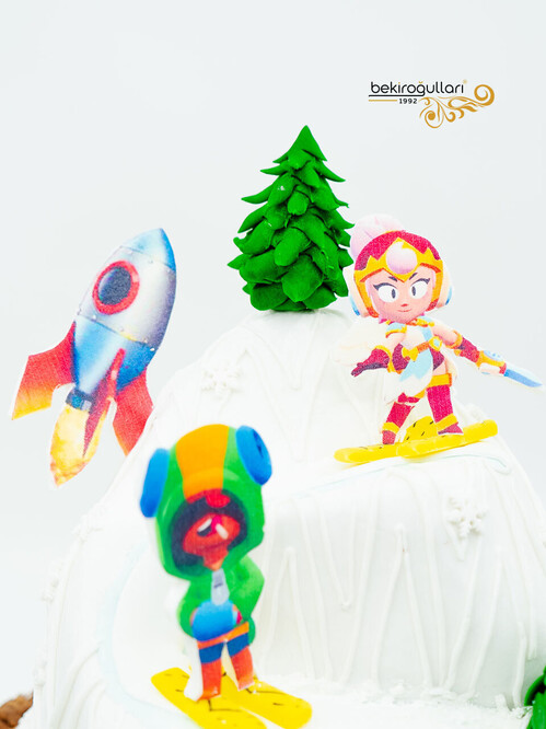 Kaykay Temalı Roket Pasta