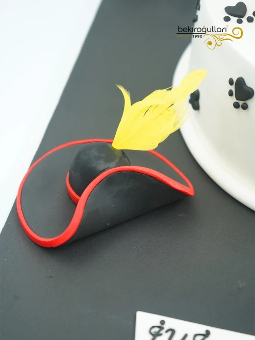 Kedi Detaylı Konsept Pasta