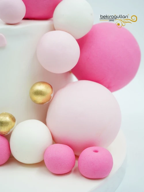 Kedi ve Balon Konsept Pasta