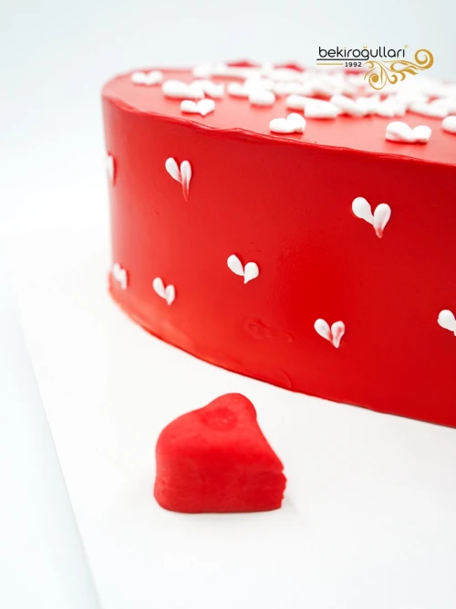 Kırmızı Kalp Naked Pasta