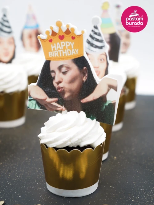 Kişiye Özel Tasarım Cupcake