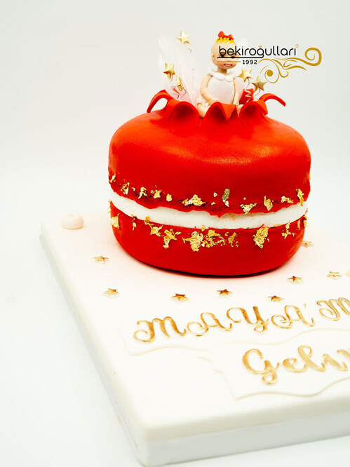 Makaron Temalı Butik Pasta