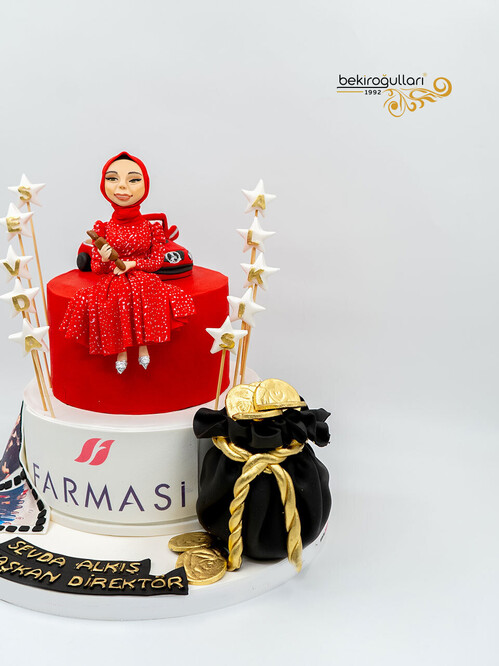 Marka Özel Tasarım Pasta