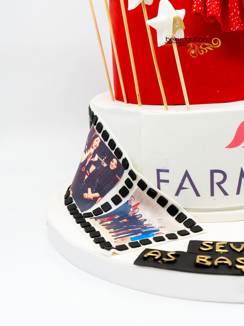 Marka Özel Tasarım Pasta