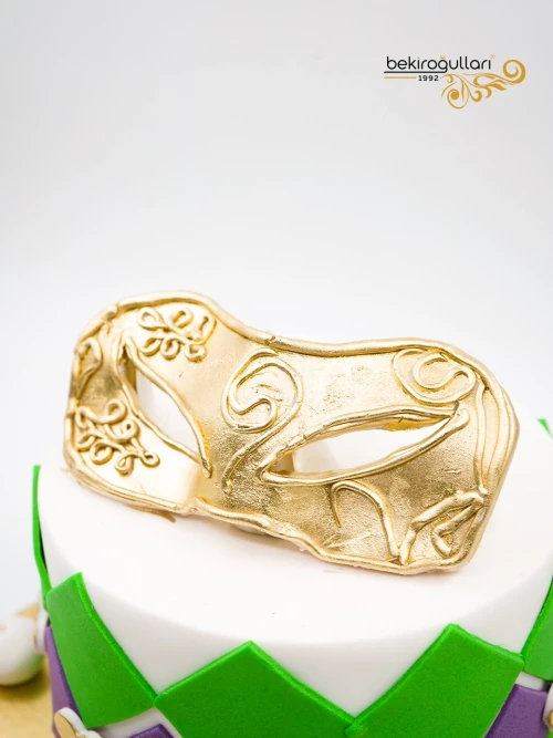 Maske Detay Tasarım Pasta