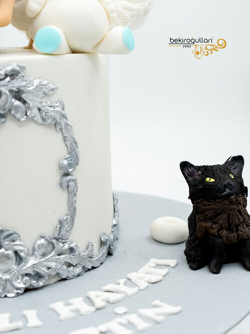 Melek Kanatlı Kadın Figür Pasta