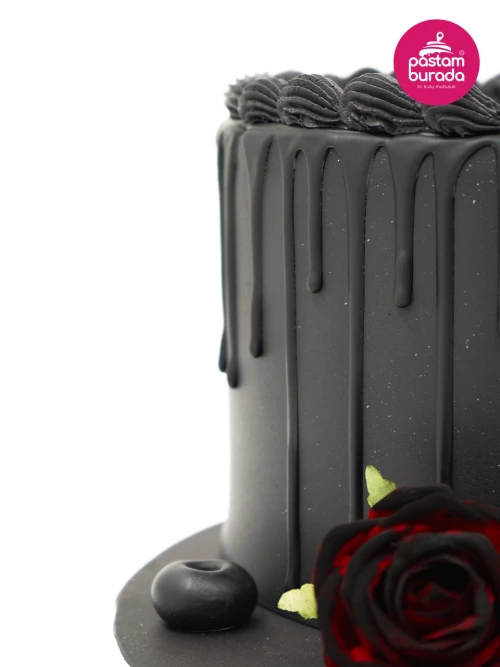 Mezar Taşı Temalı Butik Pasta