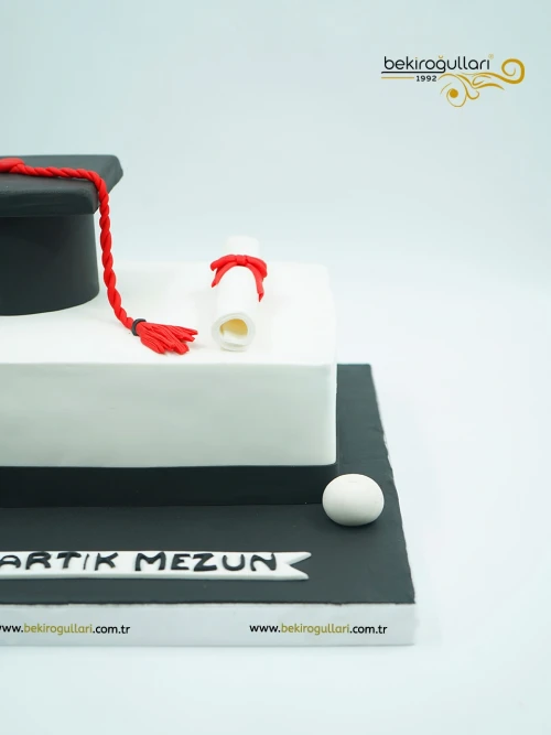Mezuniyet Temalı Butik Pasta