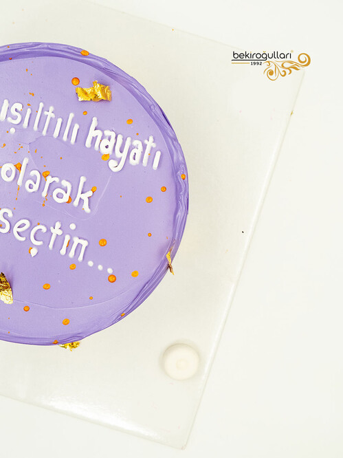 Mor Naked Sıvama Pasta