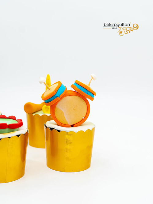 Müzik Konsept Cupcake