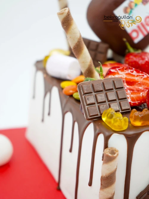 Nutella Konsept Kare Kedi