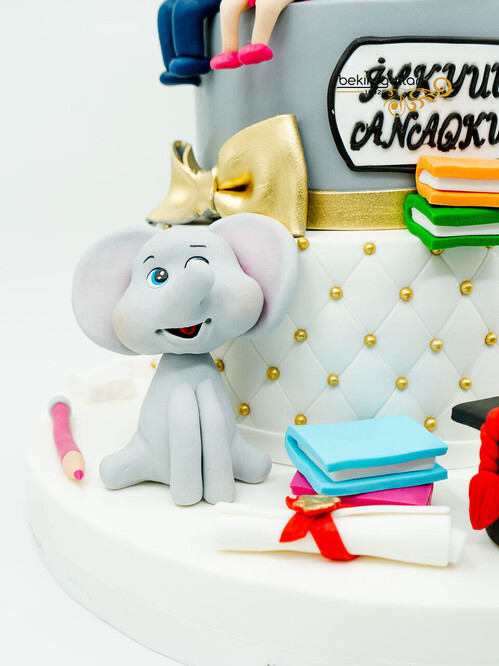 Okul Özel Tasarım Pasta