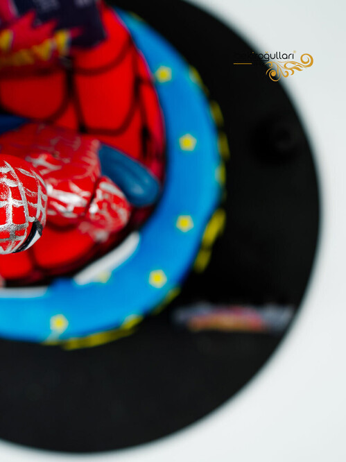 Örümcek Adam Konsept Pasta