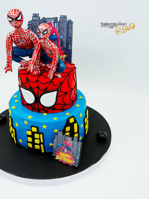 Örümcek Adam Konsept Pasta