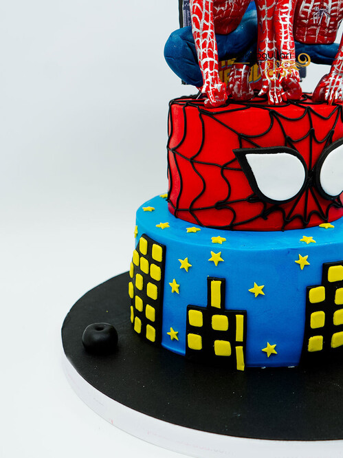 Örümcek Adam Konsept Pasta