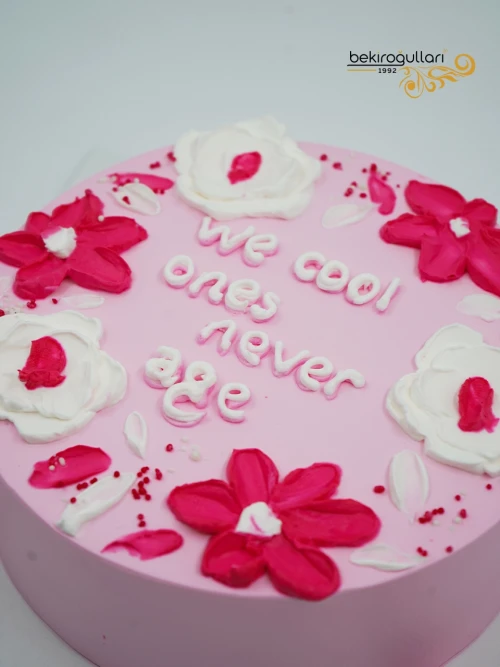 Pembe Çiçekli Naked Pasta