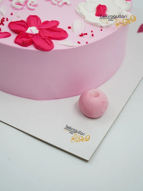 Pembe Çiçekli Naked Pasta