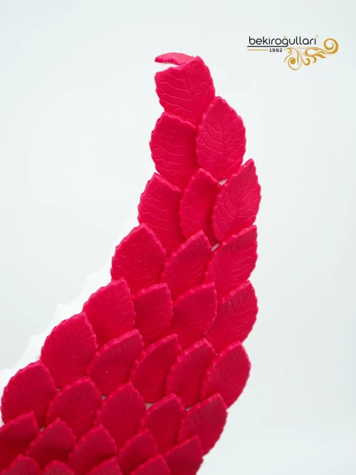 Pembe Kanatlı Tasarım Pasta