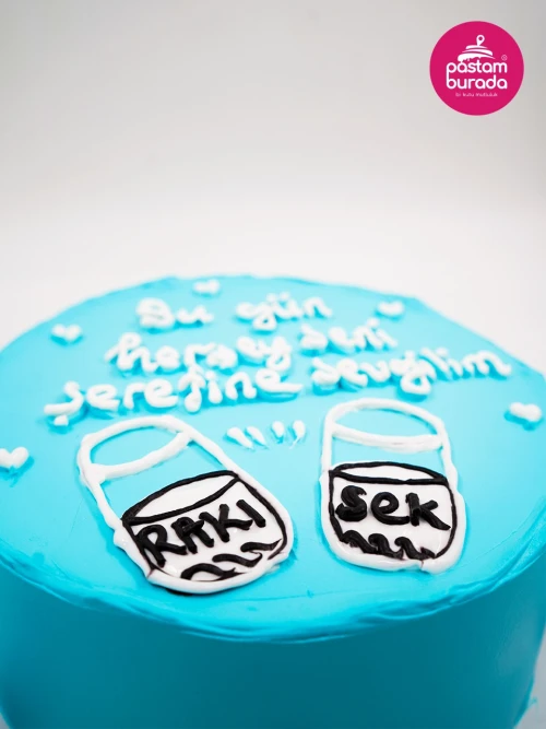 Rakı Çizim Naked Pasta