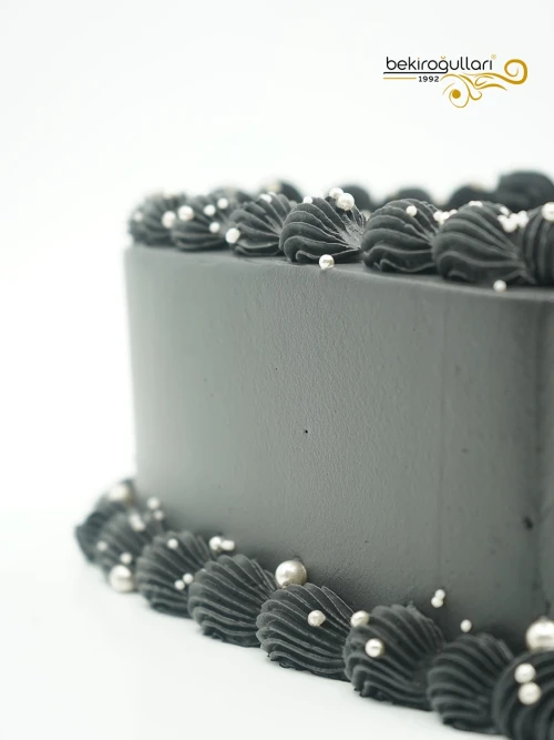 Siyah Kalp Detaylı Naked Pasta