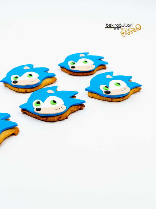 Sonic Temalı Kurabiye