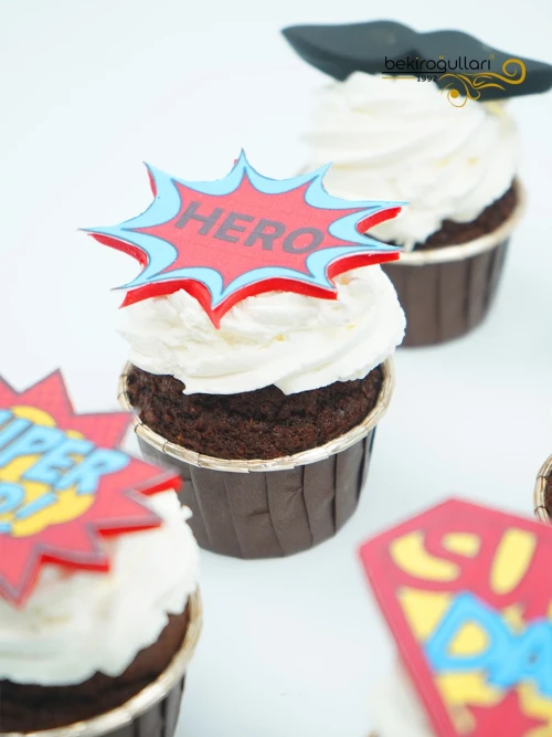 Super Dad Konsept Cupcake