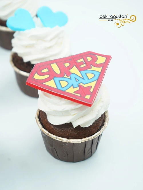 Super Dad Konsept Cupcake