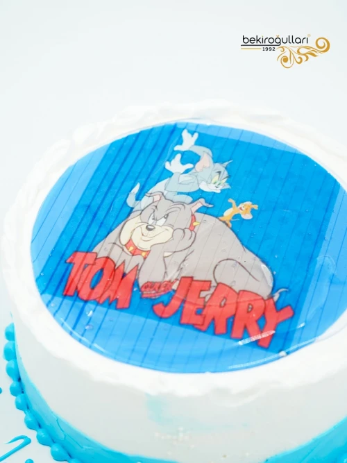 Tom Ve Jerry Resimli Pasta