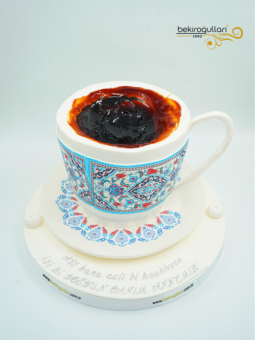 Türk Kahvesi Tasarım Pasta