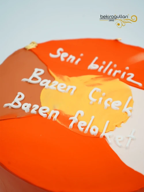 Turuncu Naked Cake