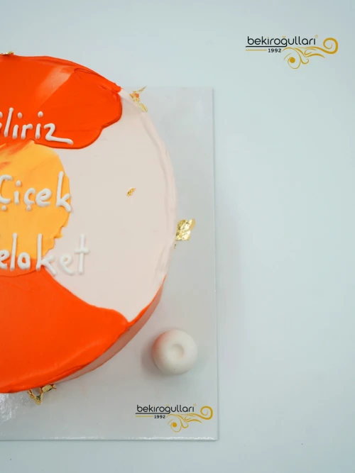 Turuncu Naked Cake