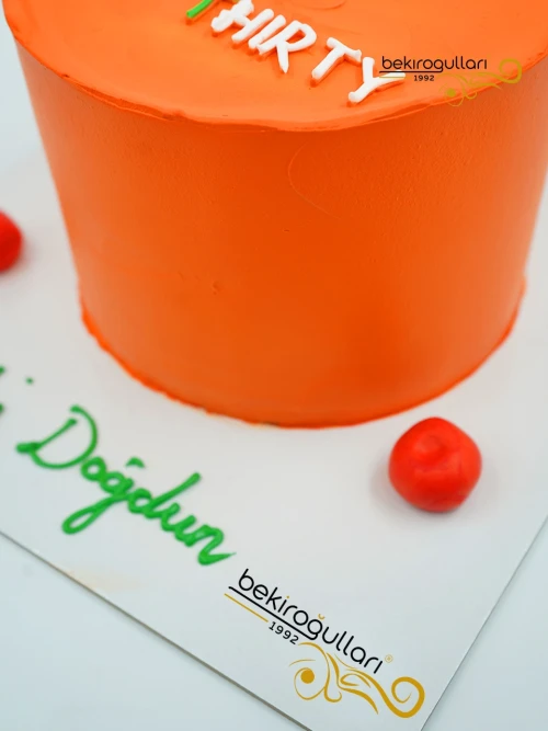 Turuncu Naked Cake