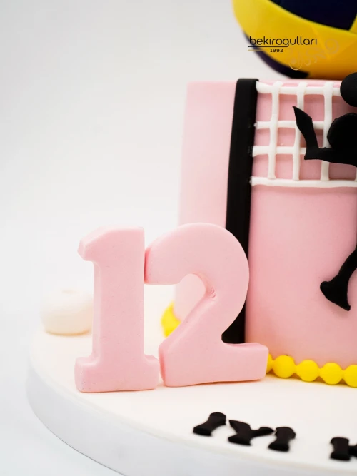 Voleybol Tasarım Butik Pasta