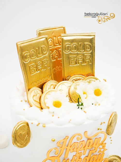 Altın Detay Konsept Pasta