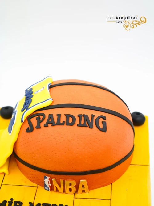 Baketbol Topu Tasarım Butik Pasta