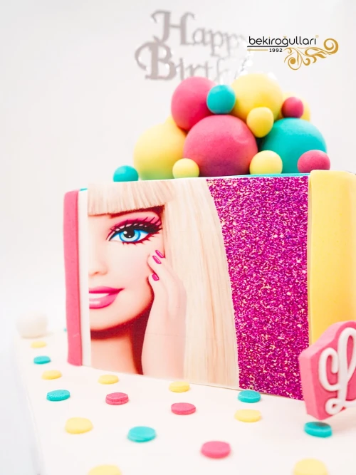 Barbie Tasarım Pasta