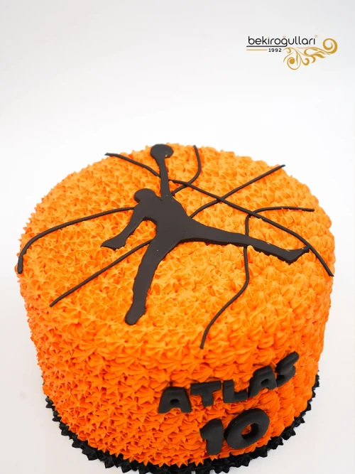 Basketbol Konsept Sıvama Pasta