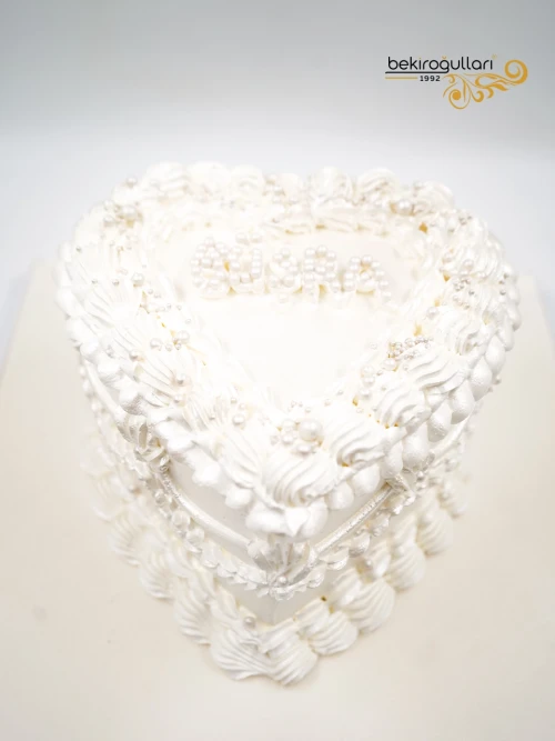 Beyaz Kalp Naked Pasta