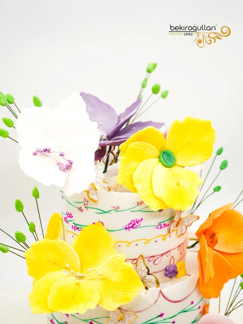 Çiçek Detay Konsept Pasta
