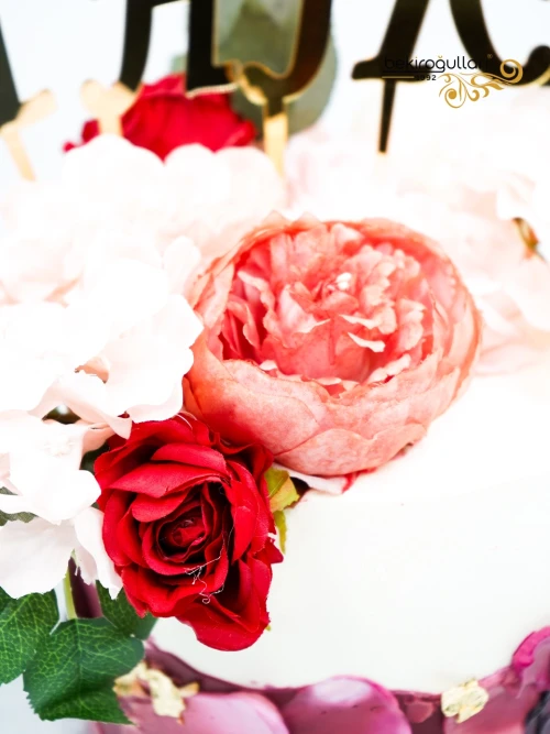 Çiçek Tasarım Pasta