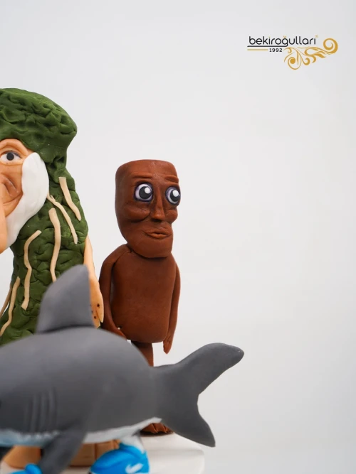 Çizgi Film Konsept Tasarım Pasta