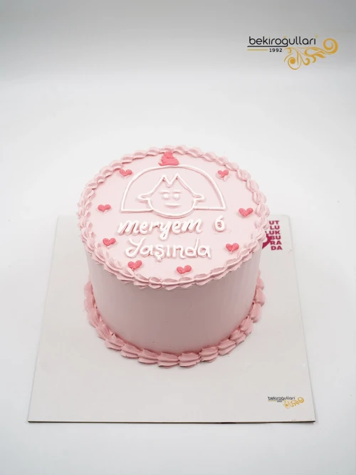 Çizim Detay Pembe Naked Pasta