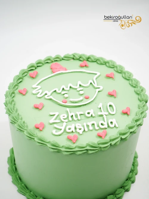 Çizim Detay Yeşil Naked Pasta