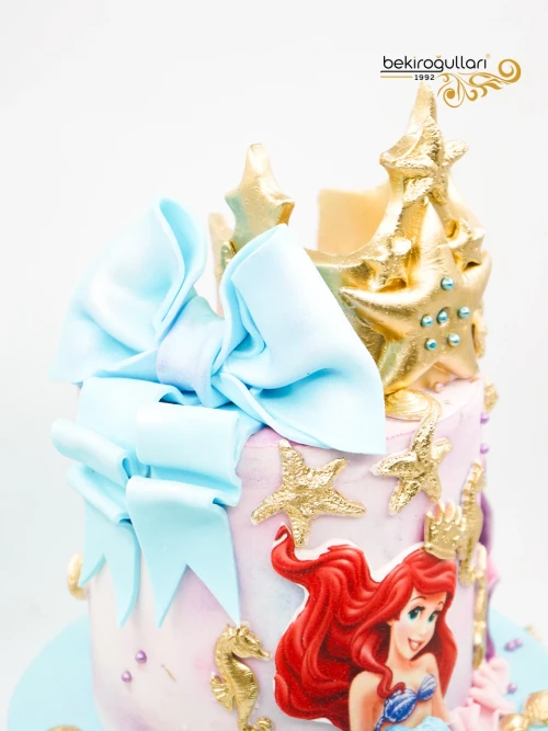 Deniz Kızı Ariel Butik Pasta